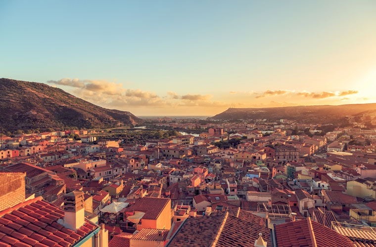 Bosa, Sardinien